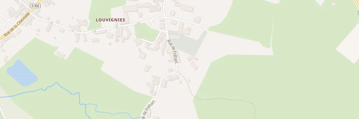 Plan du 5 Rue de Fréhart à Bavay