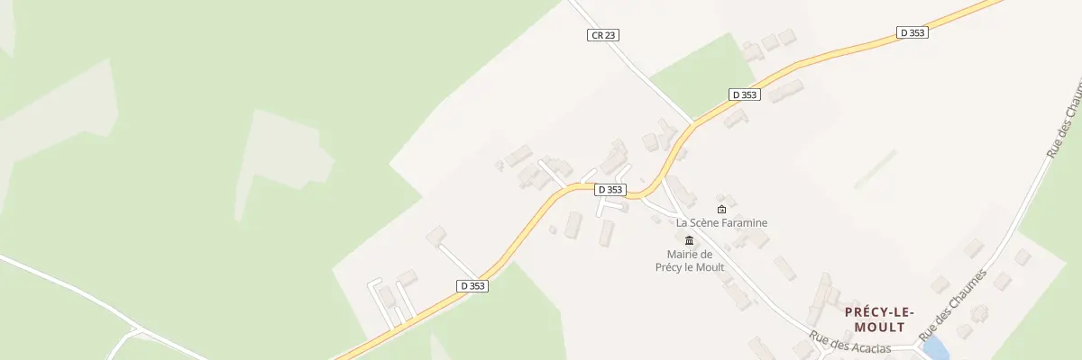 Plan du 7 Rte d’Avallon à Pierre-Perthuis