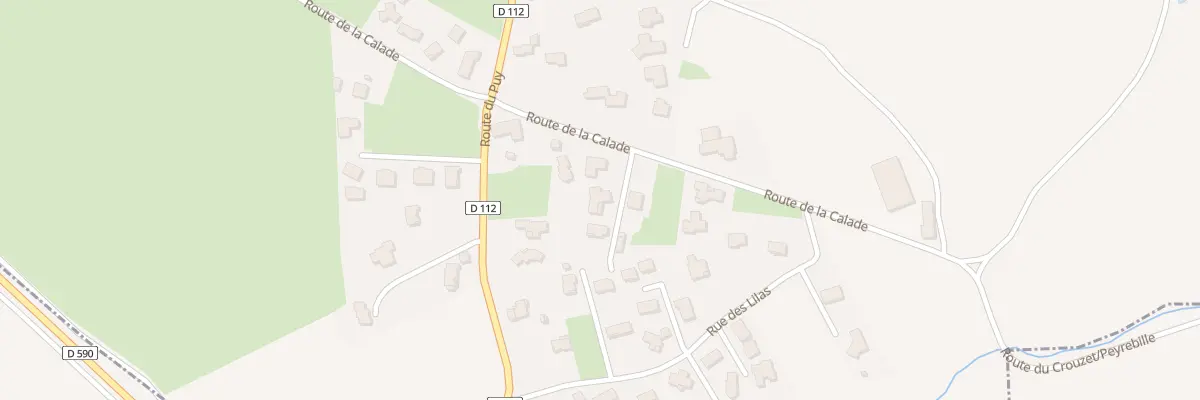 Plan du 5128 Grazac à Saint-Vidal