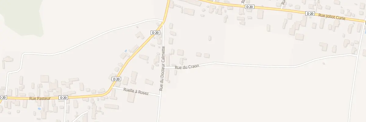 Plan du 3 Rue du Craon à Maizières-la-Grande-Paroisse