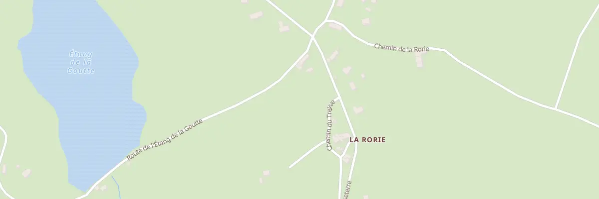 Plan du 850 Rte de l’Etang de la Goutte aux Salles