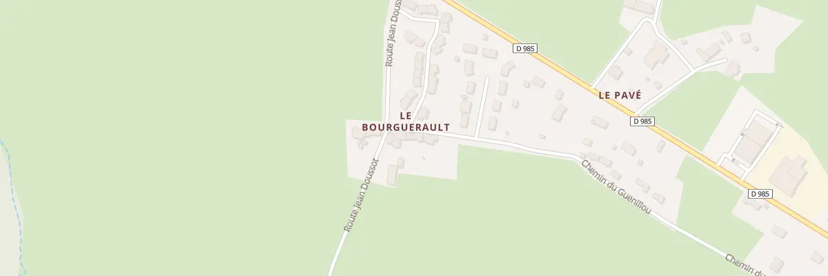 Plan du 898 Le Bourguerault à Moulins-Engilbert
