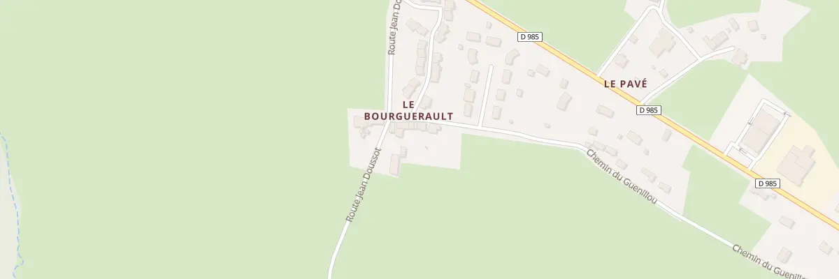 Plan du 899 Le Bourguerault à Moulins-Engilbert