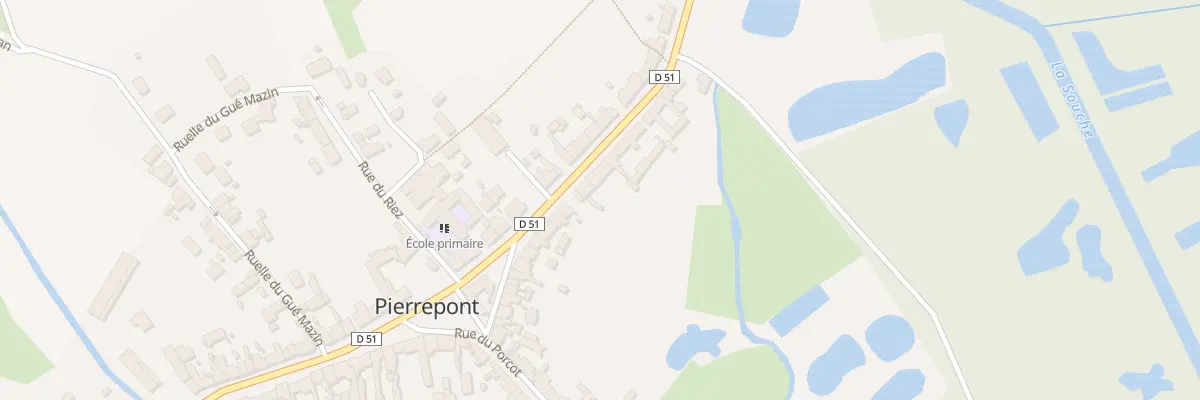 Plan du 15 Rue du Général de Gaulle à Pierrepont