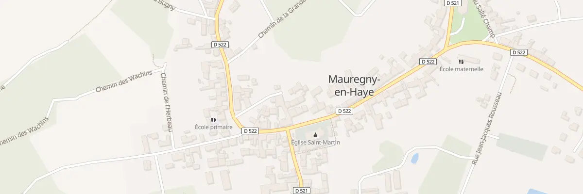 Plan du 9A Rue de l’Eglise à Mauregny-en-Haye