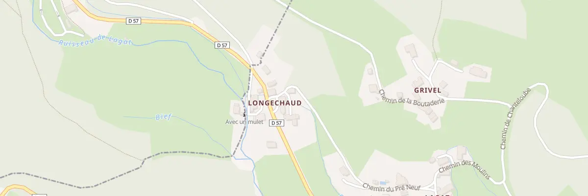 Plan du 5070 Longechaud à Saint-Martin-des-Olmes