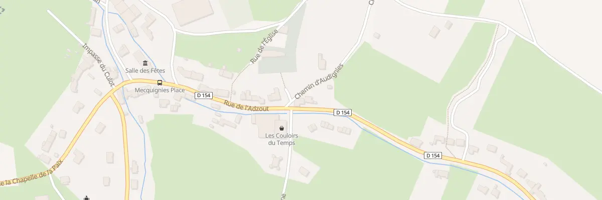 Plan du 1 Rue du Centre à Mecquignies