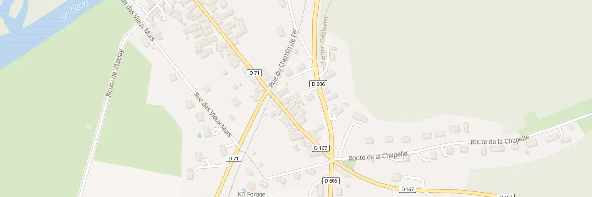 Plan du 58C Grande Rue à Sermizelles