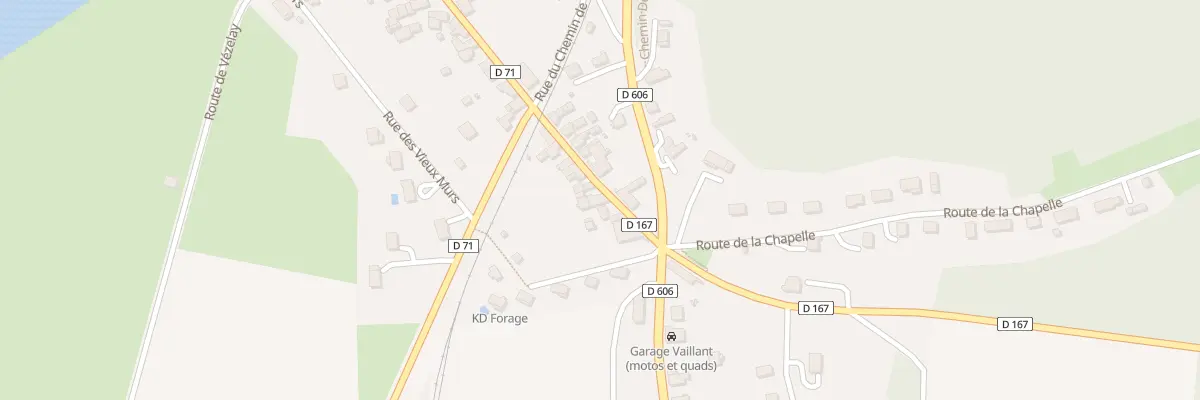 Plan du 85 Gr Grande Rue à Sermizelles