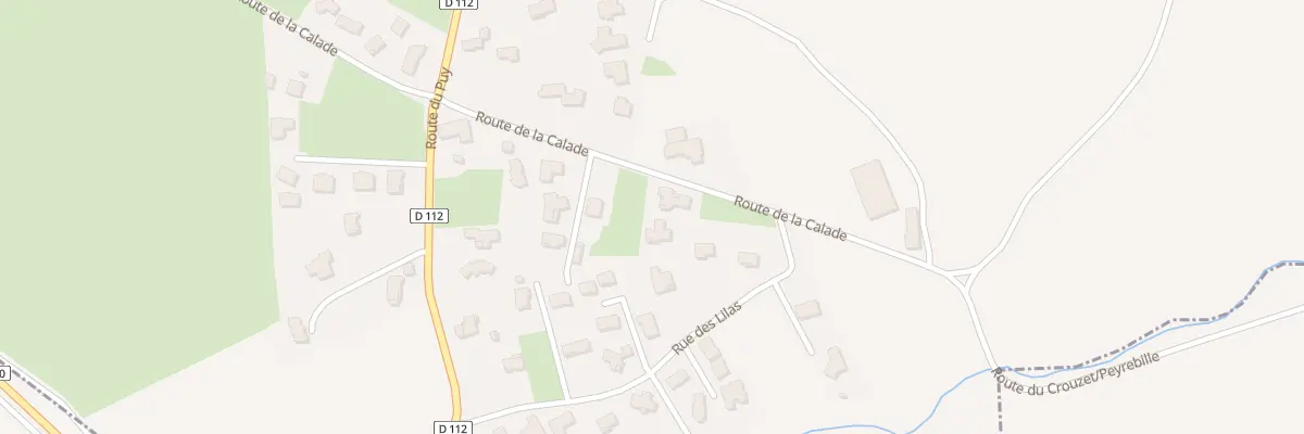 Plan du 5012 Grazac à Saint-Vidal