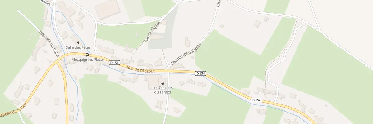 Plan du 27 Rue du Centre à Mecquignies
