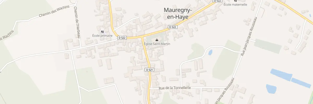 Plan du 5 Rue de la Croix à Mauregny-en-Haye