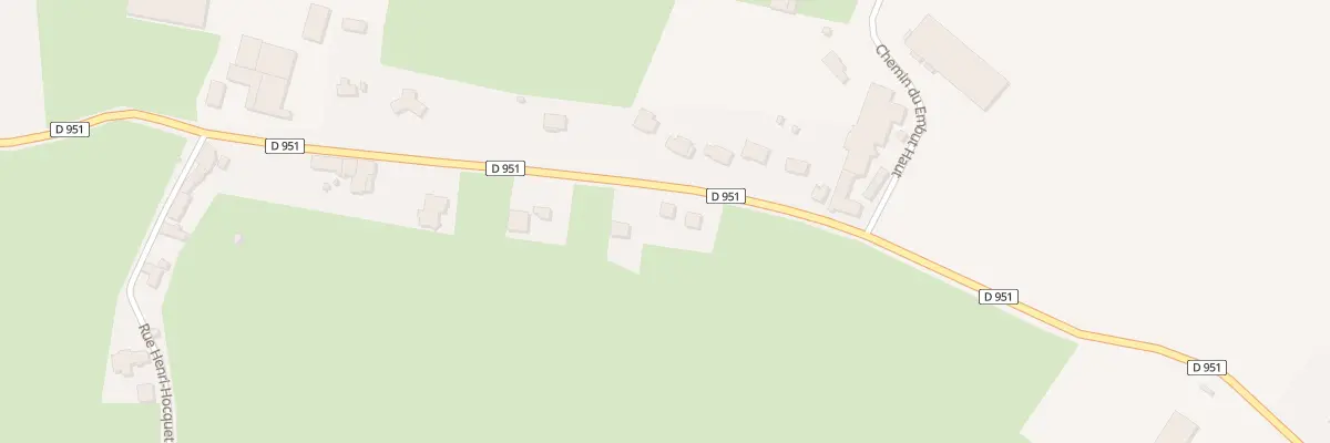 Plan du 135 Vc de la Grande Carrière à Berlaimont