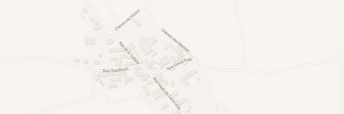 Plan du 4 Rue Grands Puits à Villevenard
