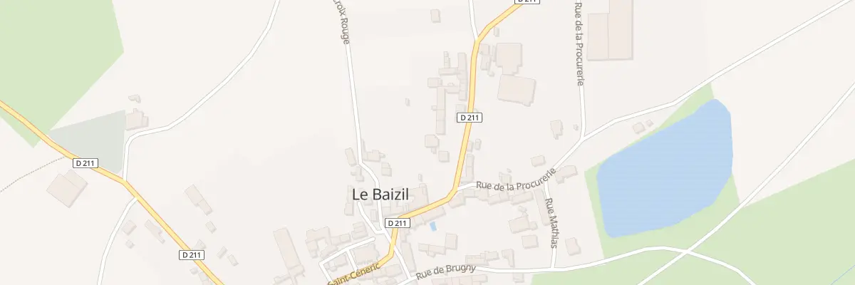 Plan du 6 Rue Jules Lefort au Baizil