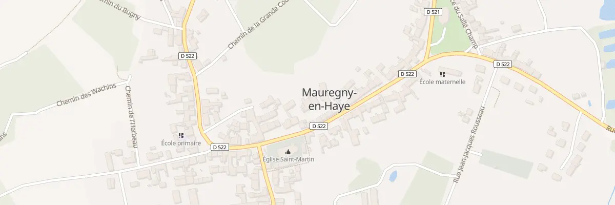 Plan du 19 Rue de l’Eglise à Mauregny-en-Haye