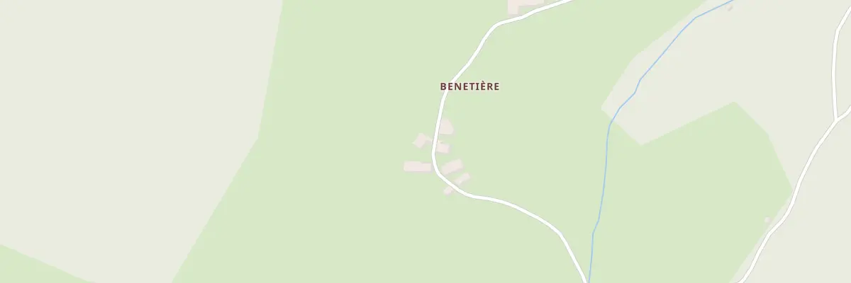 Plan du 73 Benetiere à La Tuilière