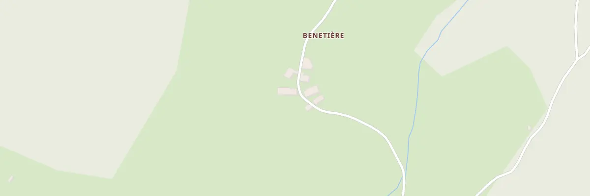 Plan du 5115 Benetiere à La Tuilière