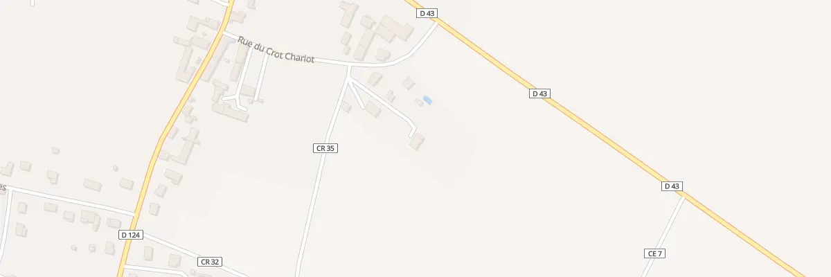 Plan du 190 Crot Charriot à Jaulges