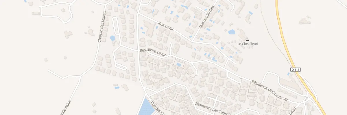 Plan de Laval à Vic-la-Gardiole