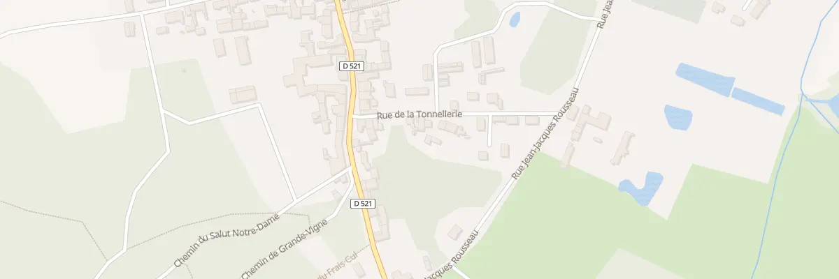 Plan du 6 Rue de la Tonnellerie à Mauregny-en-Haye
