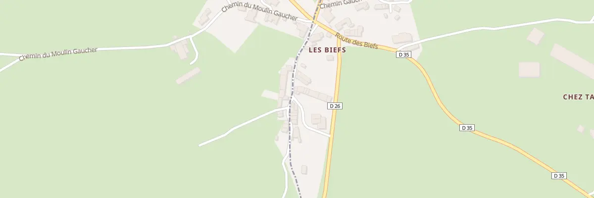 Plan du 109 Che de Maridet à Saint-Bonnet-des-Quarts