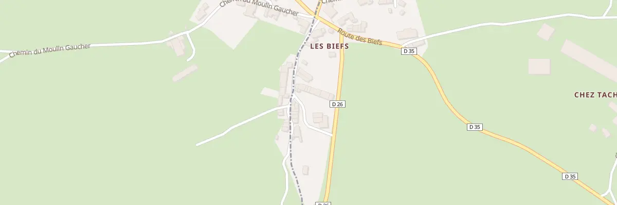 Plan du 143 Che de Maridet à Roanne