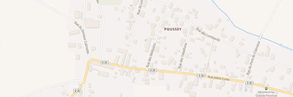 Plan du 5 Rue des Bedouins à Maizières-la-Grande-Paroisse