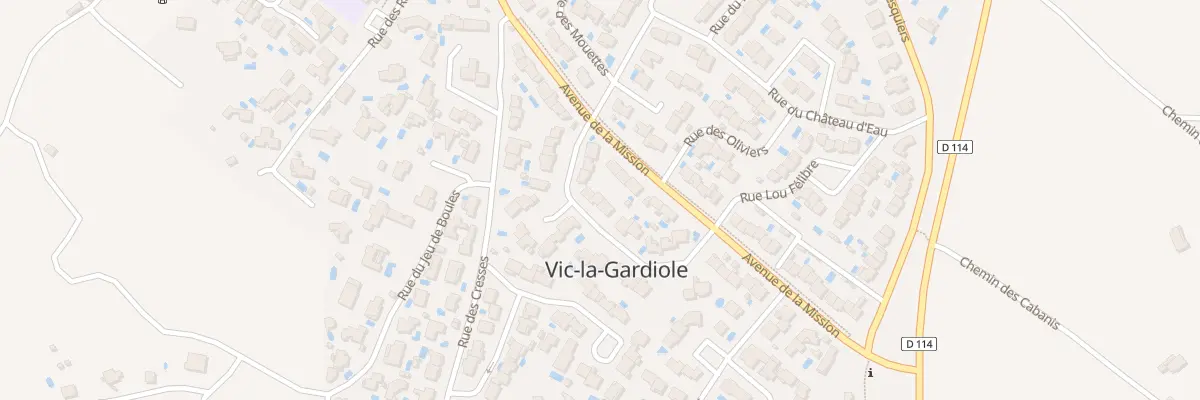 Plan du 9 Rue des Sarcelles à Vic-la-Gardiole