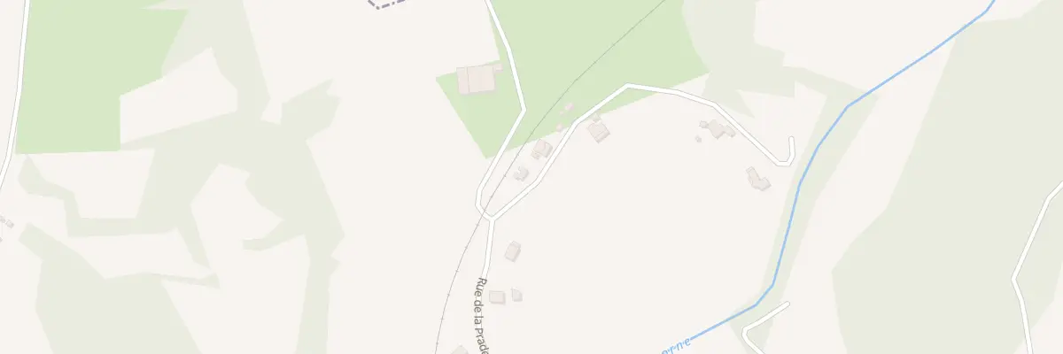 Plan du 9 Rue de la Prade à Borne