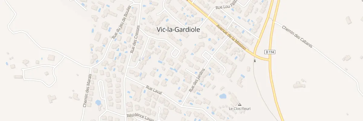 Plan du 19 Rue des Flamants Roses à Vic-la-Gardiole
