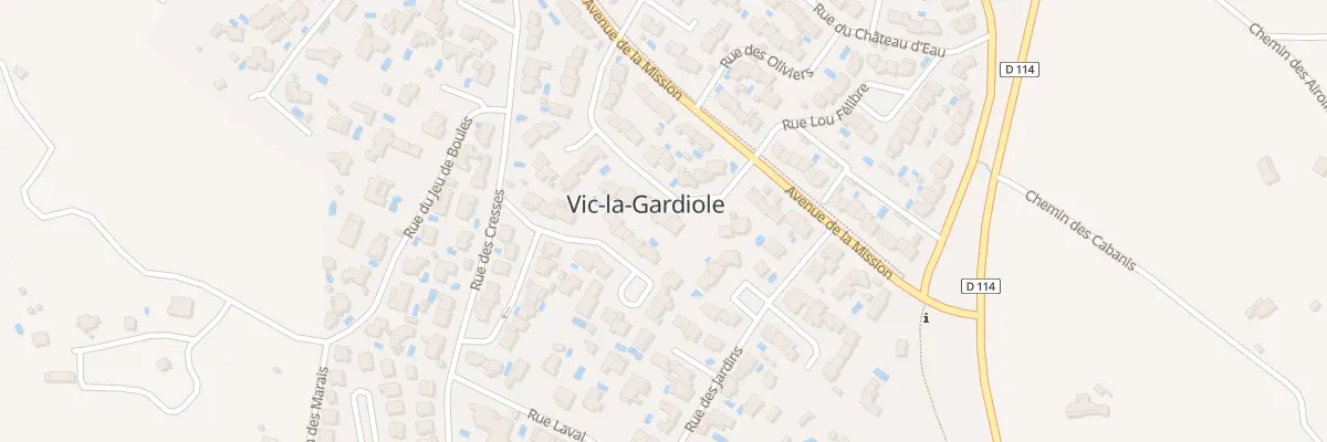 Plan du 16 Rue des Sarcelles à Vic-la-Gardiole