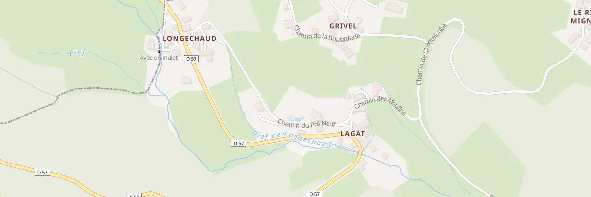 Plan du 5190 Lagat à Saint-Martin-des-Olmes