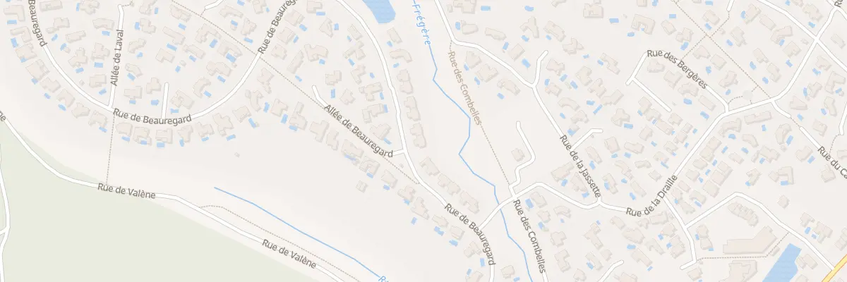 Plan du 366 Rue de Beauregard à Saint-Gély-du-Fesc