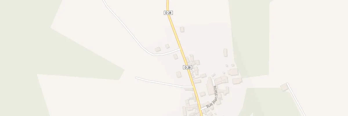 Plan du 1 Che de la Montagne à Ventelay