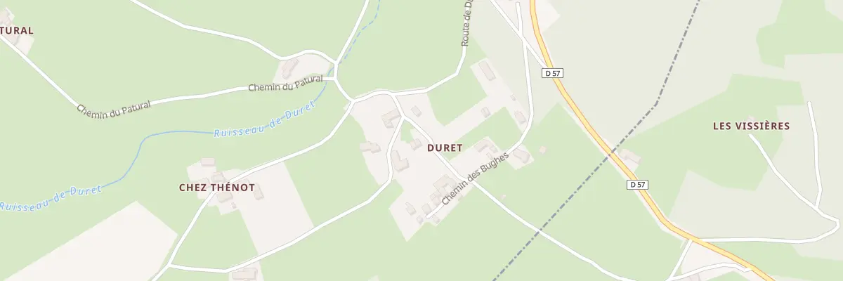 Plan du 5177 Duret à Saint-Martin-des-Olmes