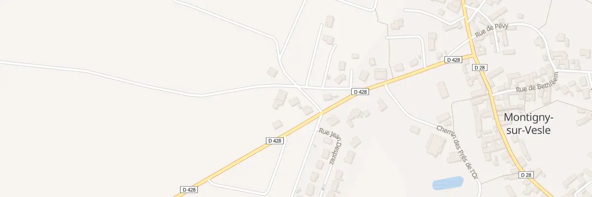 Plan du 9005 Rue des Venteaux à Montigny-sur-Vesle