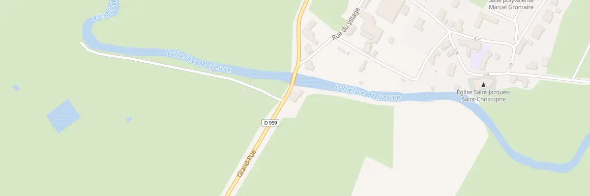 Plan du 58 Grand Rue à Noyelles-sur-Sambre