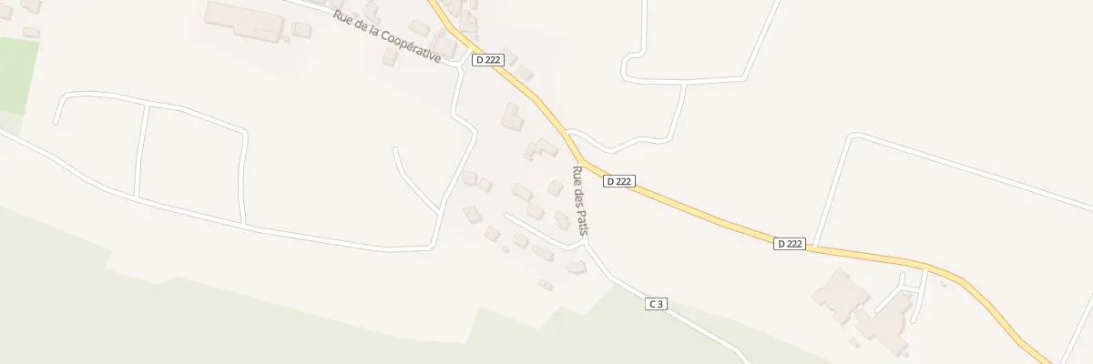 Plan du 2 Rue des Patis à Œuilly