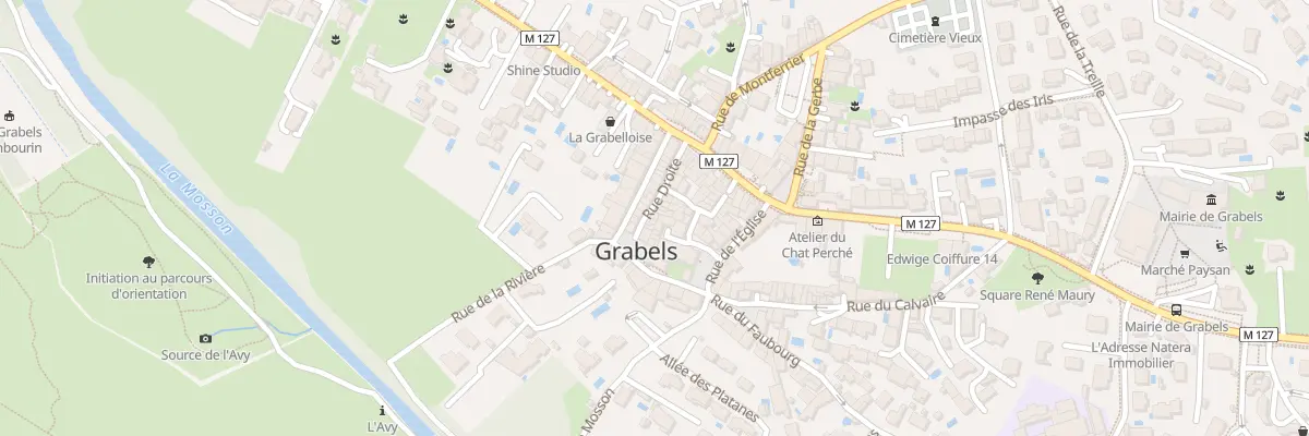 Plan du 6 Rue Droite à Grabels