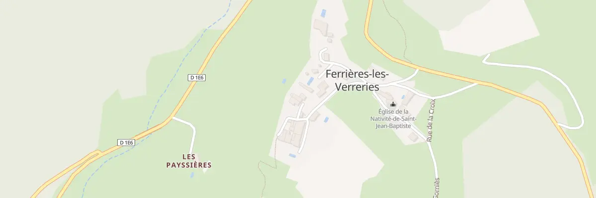 Plan du 5297 Le Village à Ferrières-les-Verreries