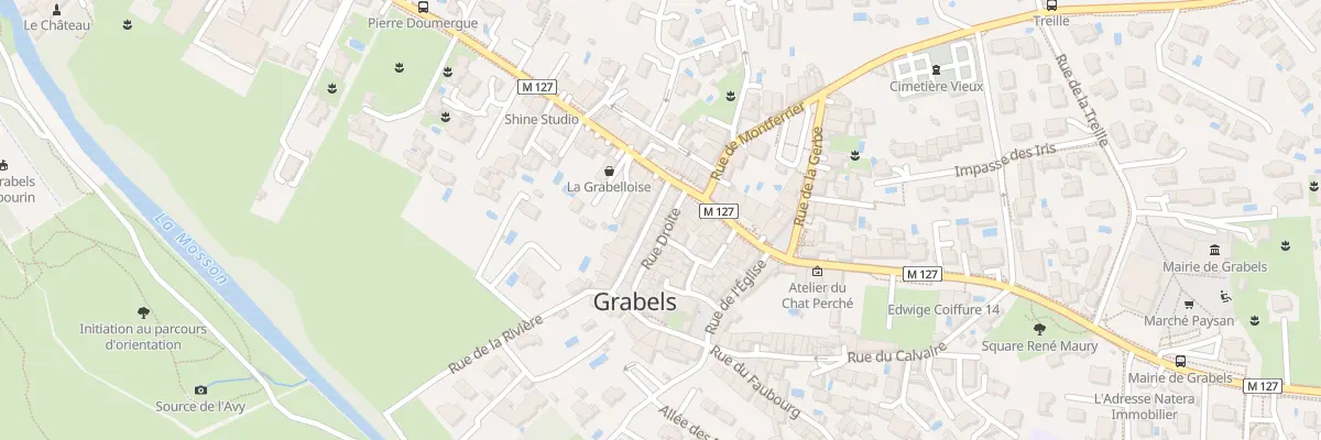 Plan du 10 Rue de l’Horloge à Grabels