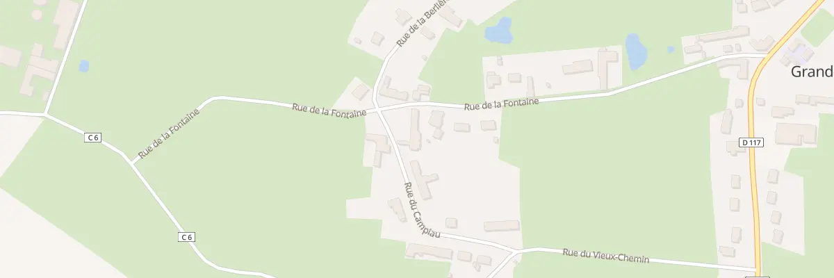 Plan du 1 Rue du Campiau à Grand-Fayt