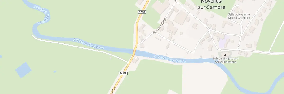 Plan du 60 Gr Grand Rue à Noyelles-sur-Sambre
