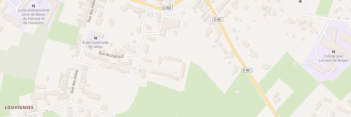 Plan du 14 Res La Sabliere Rue des Rempar à Bavay