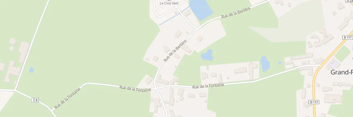 Plan du 19 Rue de la Berliere à Grand-Fayt