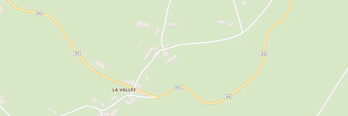 Plan du 252 La Vallee à Lormes
