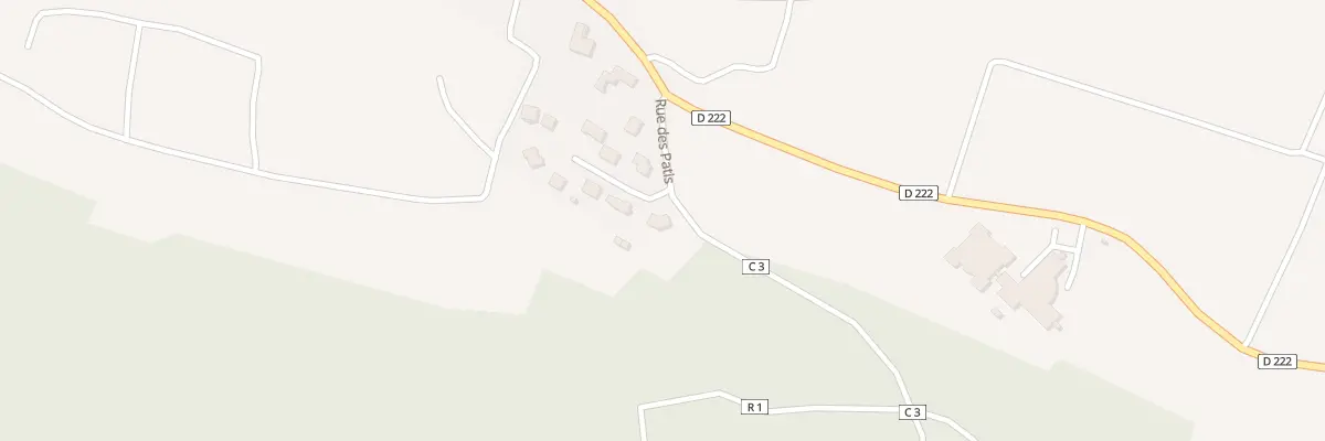 Plan du 1 Rue des Chênes Verts à Œuilly