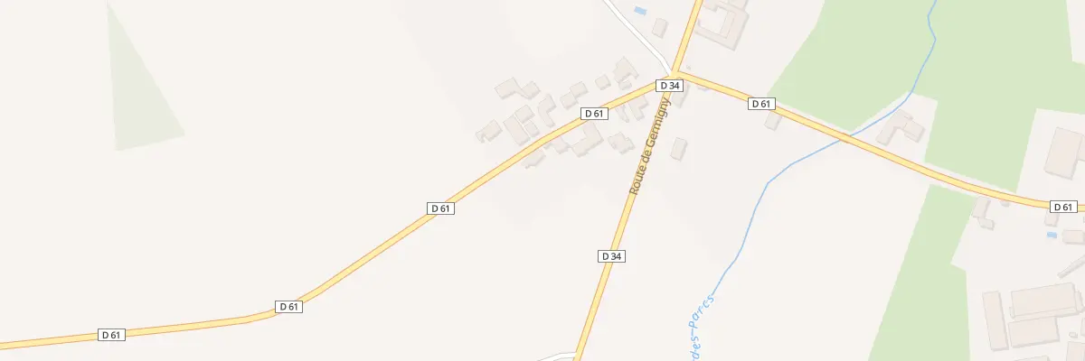 Plan du 9 Rue d’En Bas à Beugnon