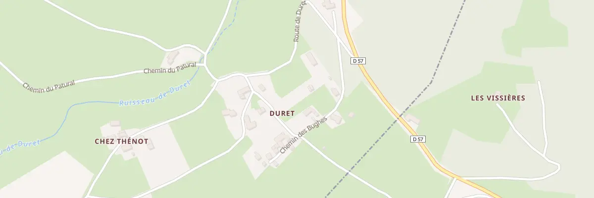 Plan du 5207 Duret à Saint-Martin-des-Olmes